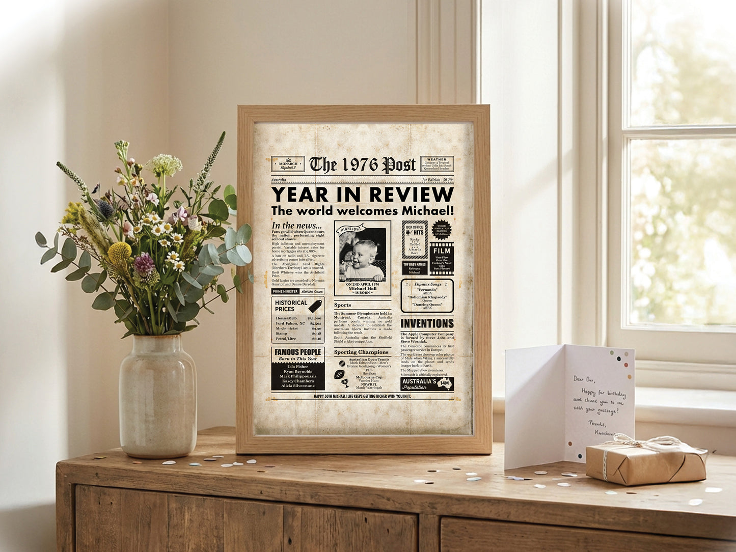 50th Birthday Digital Newspaper