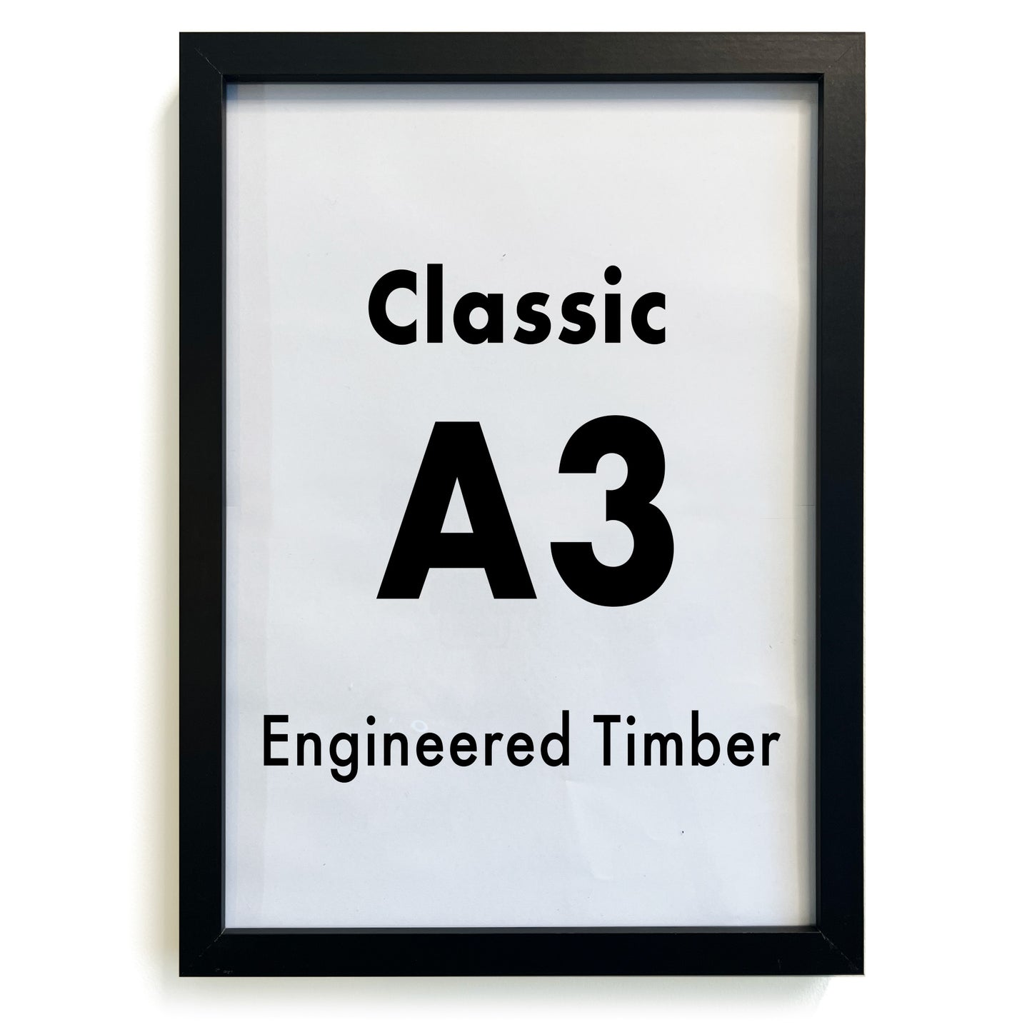 Classic A3 Frame in Black and Print