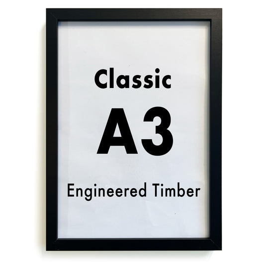Classic A3 Frame in Black and Print