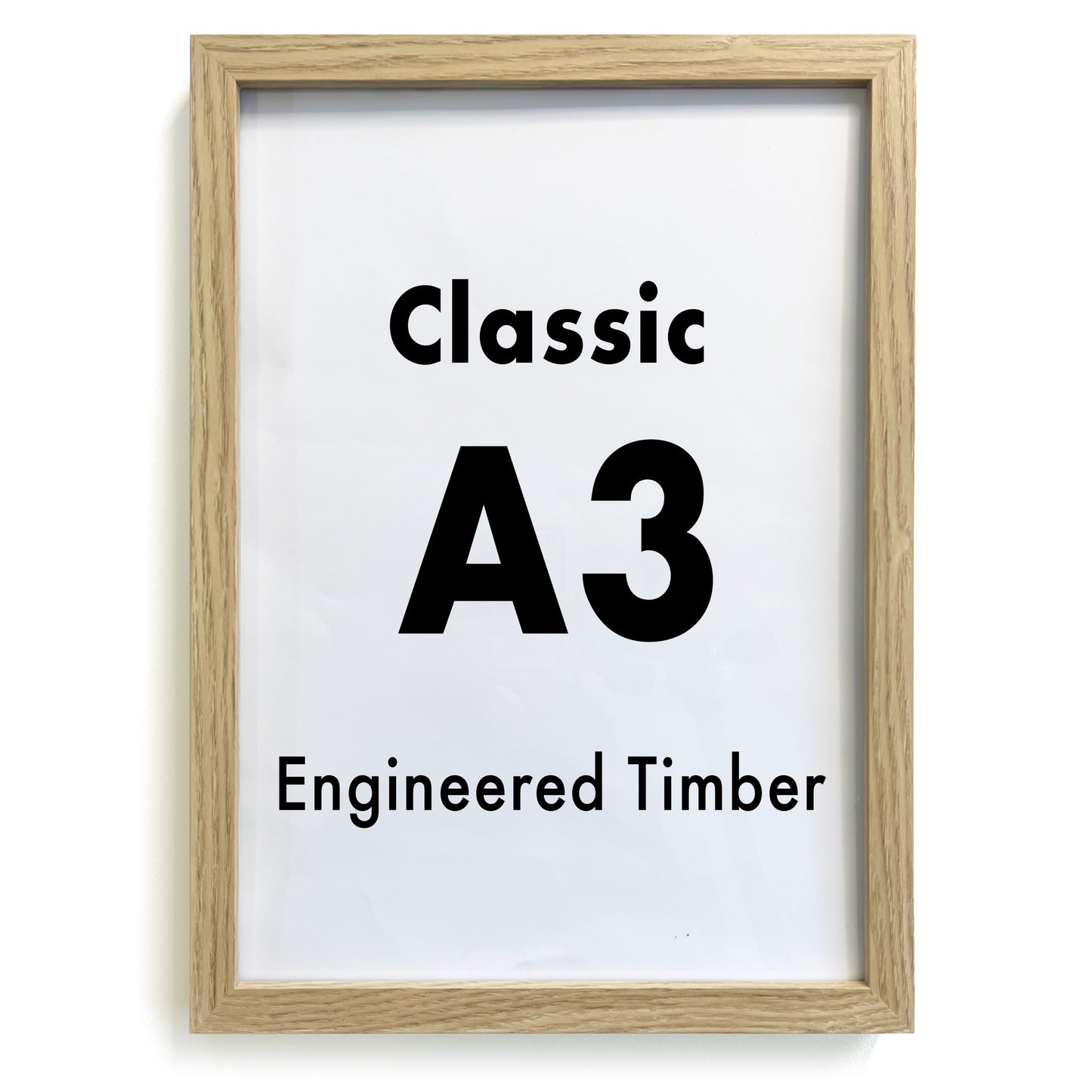 Classic A3 Natural Look Frame and Print