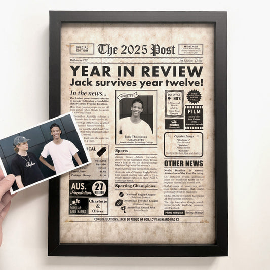 Graduation Gift - Class of 2025 Newspaper