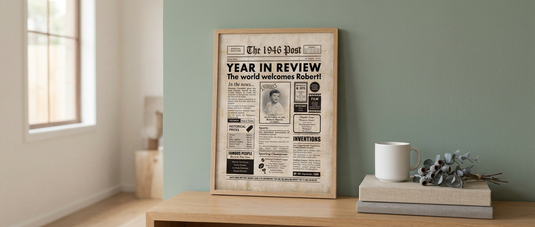 The Ultimate Guide to Birthday Newspapers: The Most Meaningful Birthday Gift