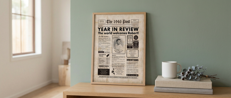 The Ultimate Guide to Birthday Newspapers: The Most Meaningful Birthday Gift