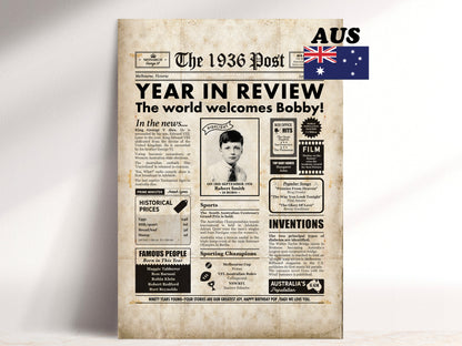 90th Birthday Digital Newspaper