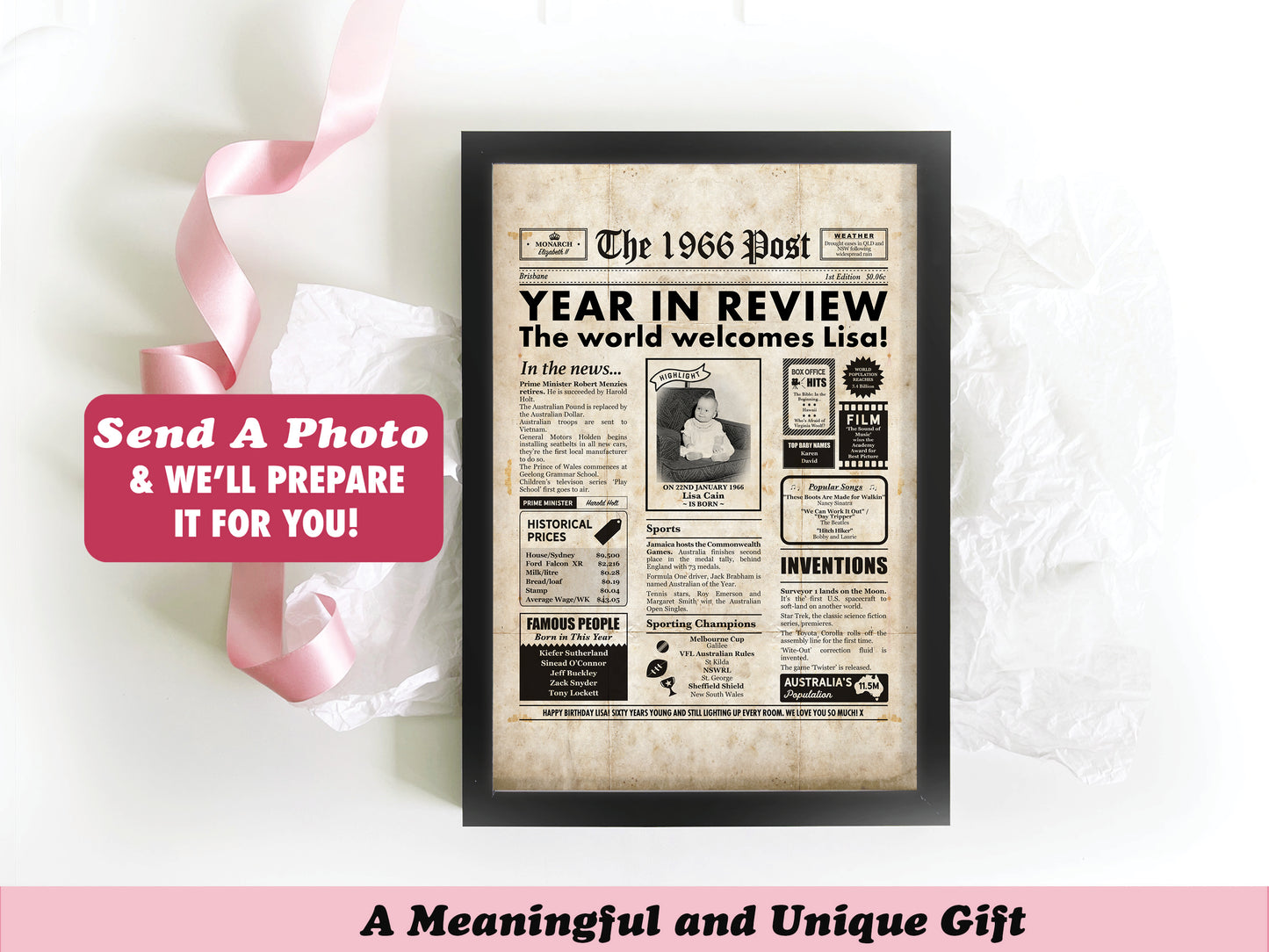 60th Birthday Digital Newspaper