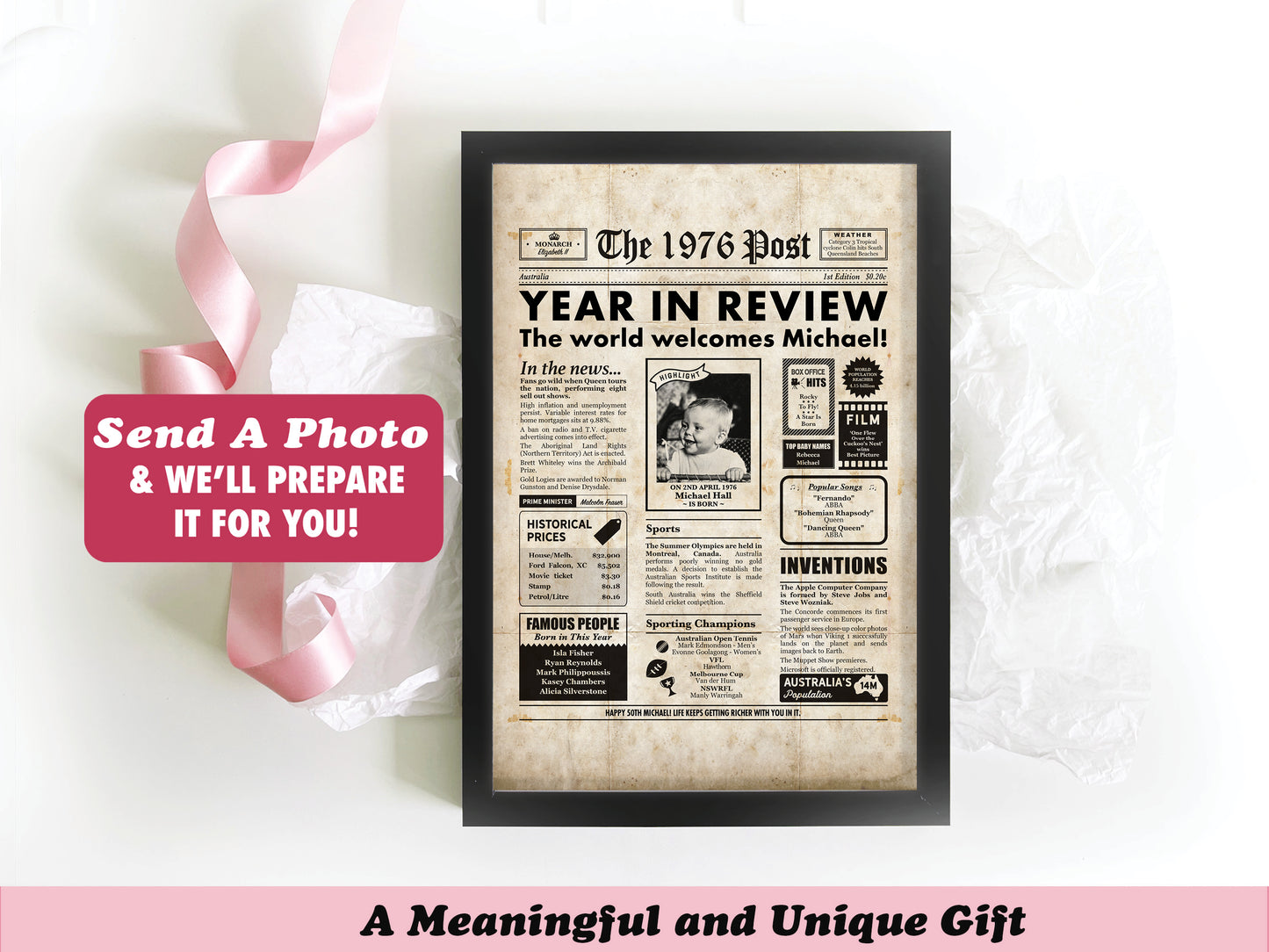 50th Birthday Digital Newspaper