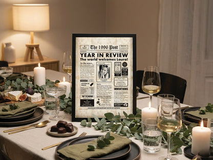 30th Birthday Digital Newspaper