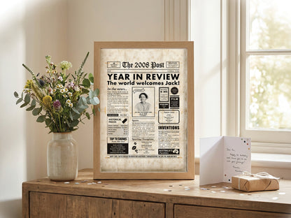 18th Birthday Digital Newspaper