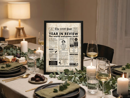 18th Birthday Digital Newspaper