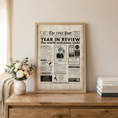 Born in 1942 | Australian Personalised Digital Newspaper