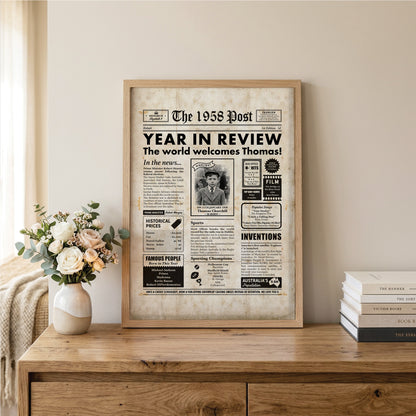 Born in 1958 | Australian Personalised Digital Newspaper