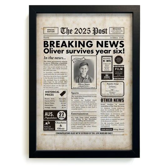 Graduation Framed Print